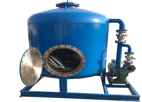 Bleaching machine for dark diesel oil color bleaching