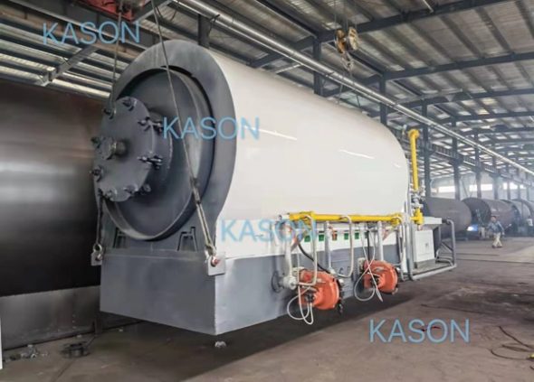 3-200 tons daily waste oil pyrolysis refinery machine