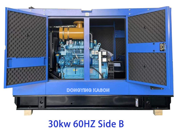 Single/three-phase 50/60hz auto silent box type generator set